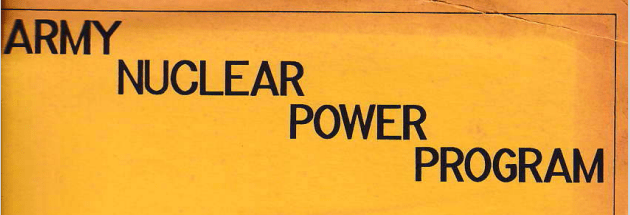 Army Nuclear Power Program Fort Belvoir SM-1 Reactor&nbsp;Pamphlet
