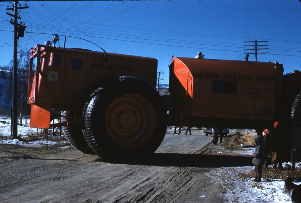 Sno-Train Driving through&nbsp;Town