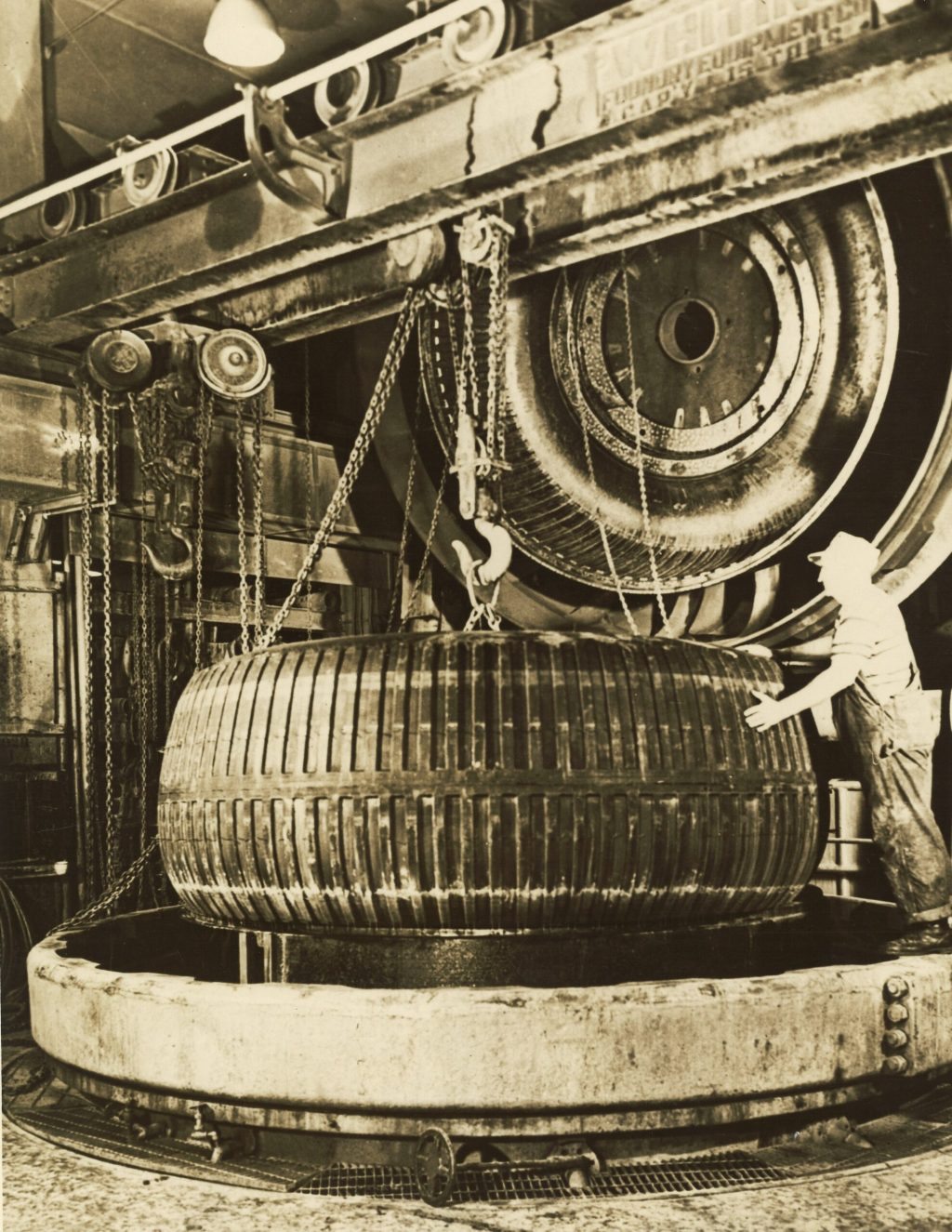 Building the Firestone 120x48x68 Tire Molds with a BETTS Vertical Boring&nbsp;Mill
