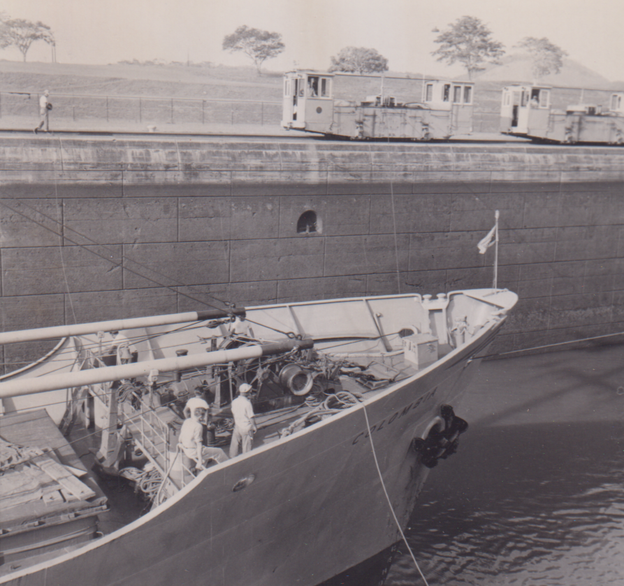 Visitors to the Panama Canal, Miraflores Locks: 1955 and 2025
